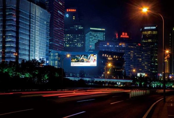 上海是浦东世纪大道金茂大厦LED屏-壹定发